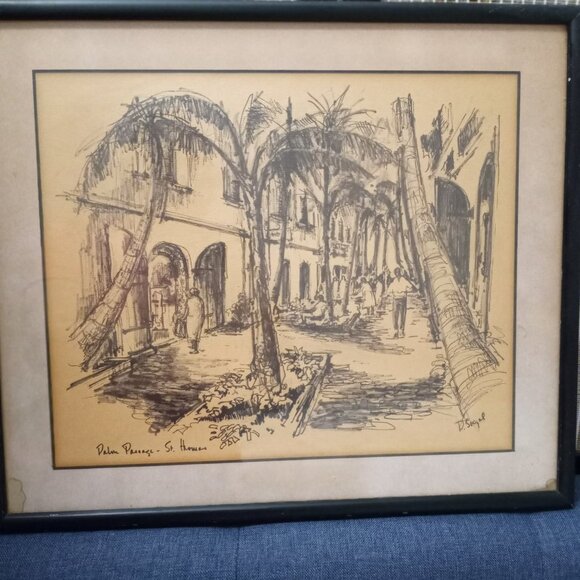 Framed Set of Print Drawings by P Sigal and Jas F Murray - Picture 12 of 15